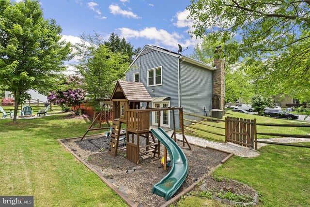 13405 Wisteria Dr, Germantown, MD 20874 - view of jungle gym