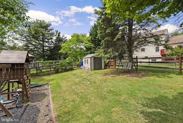 13405 Wisteria Dr, Germantown, MD 20874 - view of yard featuring a storage shed and an outbuilding