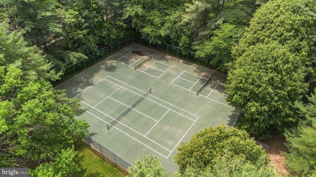 13405 Wisteria Dr, Germantown, MD 20874 - view of tennis court featuring fence