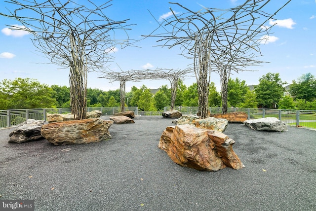 13405 Wisteria Dr, Germantown, MD 20874 - view of property's community featuring view of wooded area