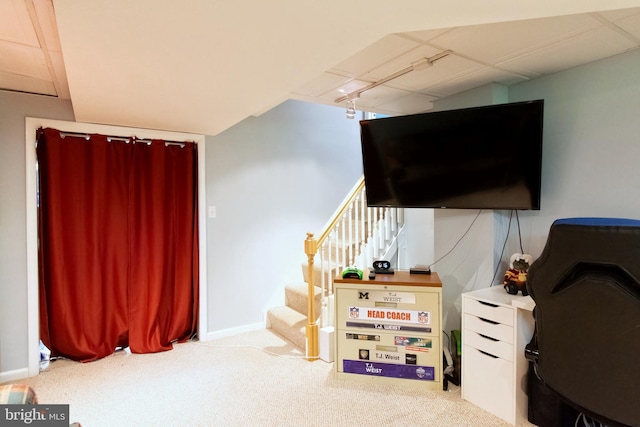 5 Gailridge Ct, Lutherville Timonium, MD 21093 - stairs with carpet floors and baseboards