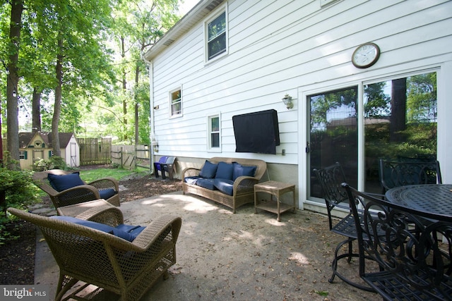5 Gailridge Ct, Lutherville Timonium, MD 21093 - view of patio / terrace featuring an outdoor living space