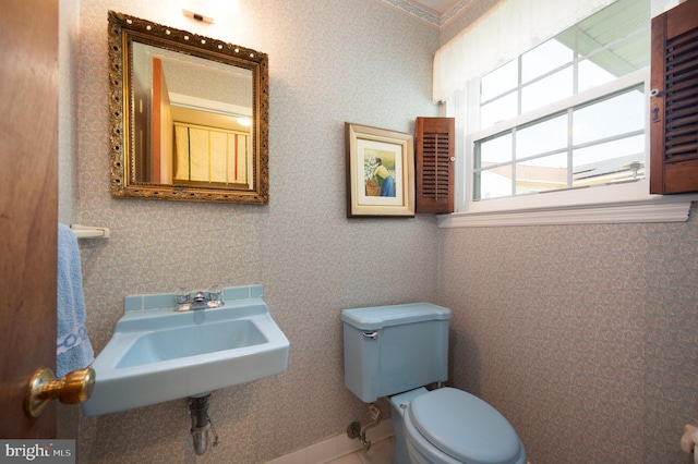 11 Whitekirk Dr, Wilmington, DE 19808 - half bathroom featuring toilet and a sink