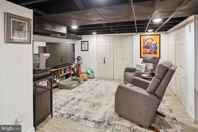 4311 Chatham Rd, Baltimore, MD 21207 - living room with wood finished floors