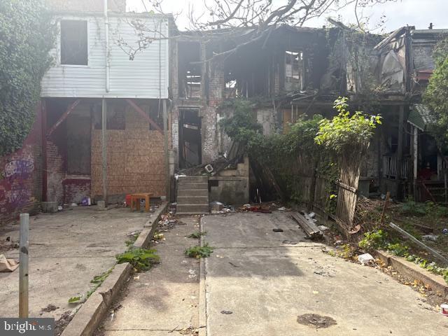 view of rear view of house