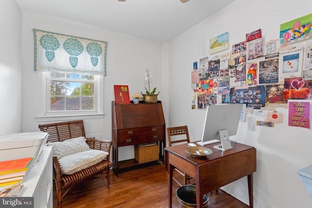 110 Murdock Rd, Baltimore, MD 21212 - office with wood finished floors