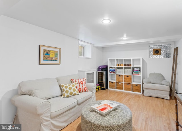110 Murdock Rd, Baltimore, MD 21212 - living room with wood finished floors and recessed lighting