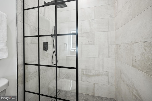 1372 Bryant St NE Unit 201, Washington, DC 20018 - room details with walk in shower and toilet