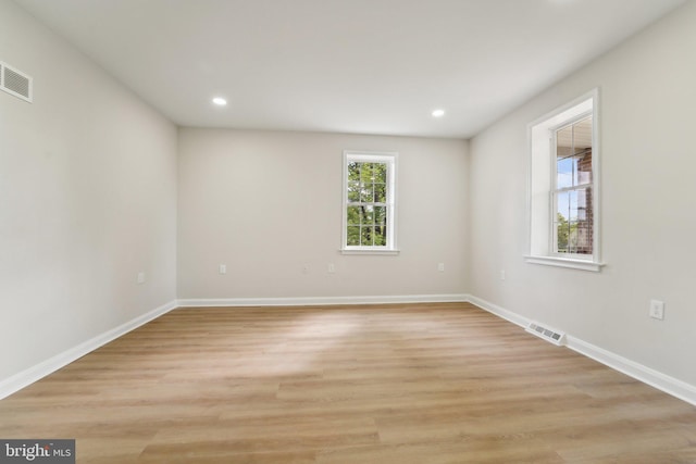 3216 E Joppa Rd, Baltimore, MD 21234 - unfurnished room featuring baseboards, recessed lighting, and light wood-style flooring