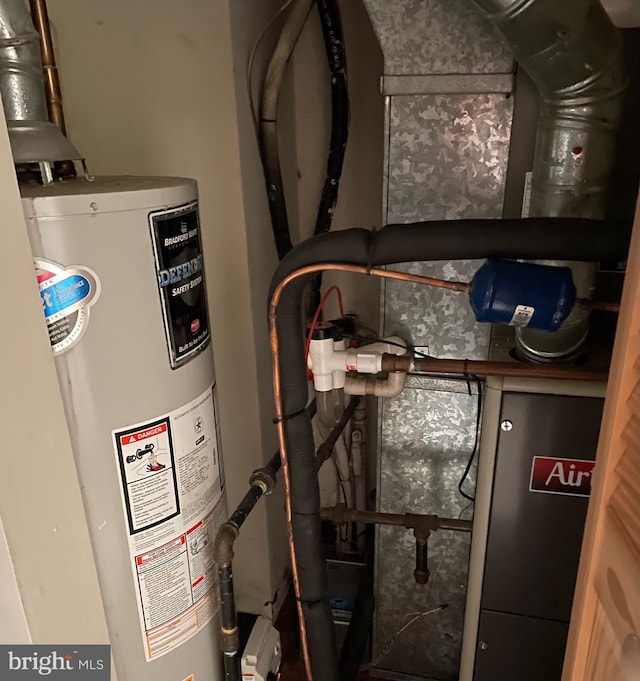 216 Highland Blvd Unit 77, New Castle, DE 19720 - utilities with water heater