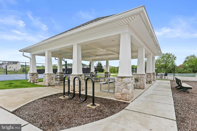 209 Sheridan St, Taneytown, MD 21787 - surrounding community featuring fence and a gazebo