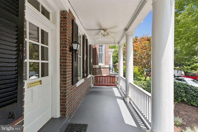 1847 Lamont St NW, Washington, DC 20010 - covered porch with a ceiling fan