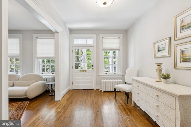 1847 Lamont St NW, Washington, DC 20010 - living area with radiator and wood finished floors