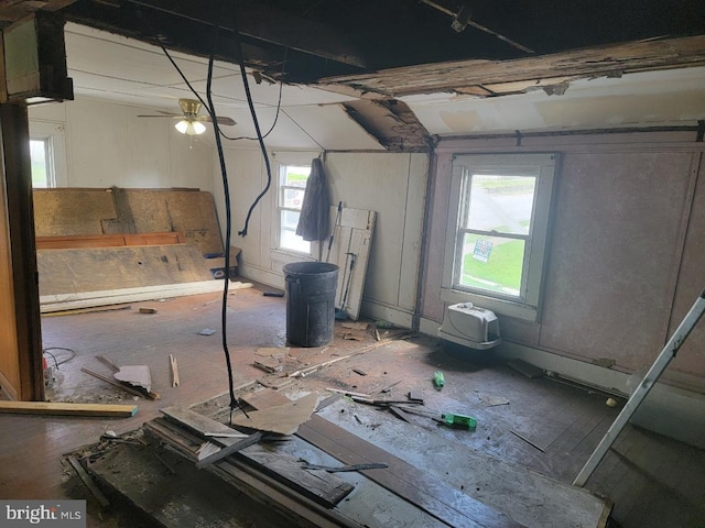bonus room with plenty of natural light