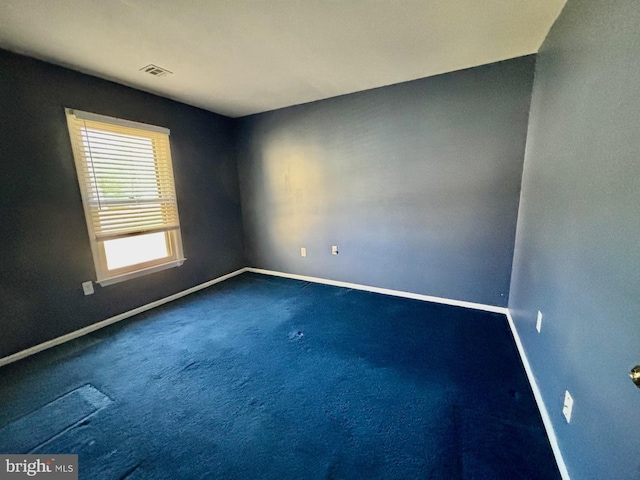 113 Lexington Dr, Tuckerton, NJ 08087 - empty room with baseboards and dark colored carpet