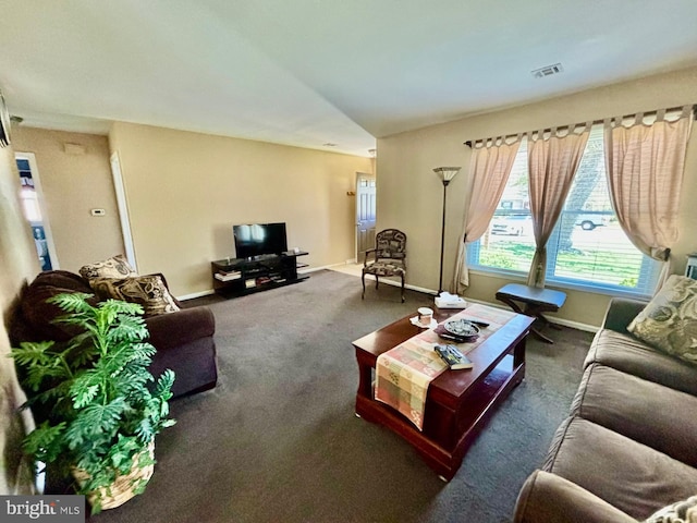 113 Lexington Dr, Tuckerton, NJ 08087 - living area featuring carpet floors and baseboards