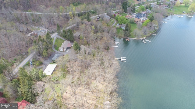 1321 Marsh Hill Rd, Mc Henry, MD 21541 - aerial view of property and surrounding area featuring a nearby body of water