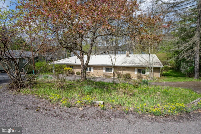 1321 Marsh Hill Rd, Mc Henry, MD 21541 - single story home featuring metal roof and a chimney