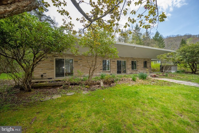 1321 Marsh Hill Rd, Mc Henry, MD 21541 - back of property with a yard