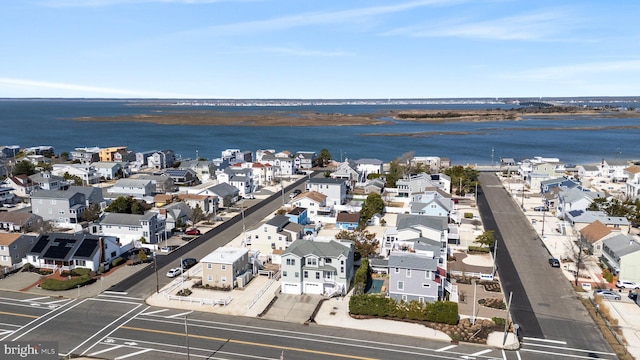 1511 Barnegat Ave, Ship Bottom, NJ 08008 - birds eye view of property with a residential view and a water view