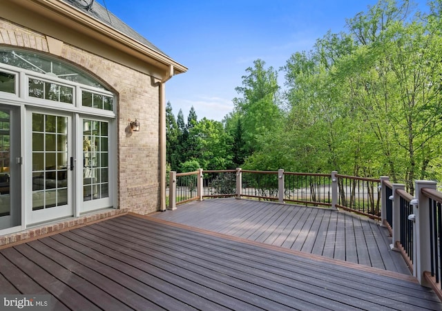 696 Miller Ave, Great Falls, VA 22066 - view of wooden terrace