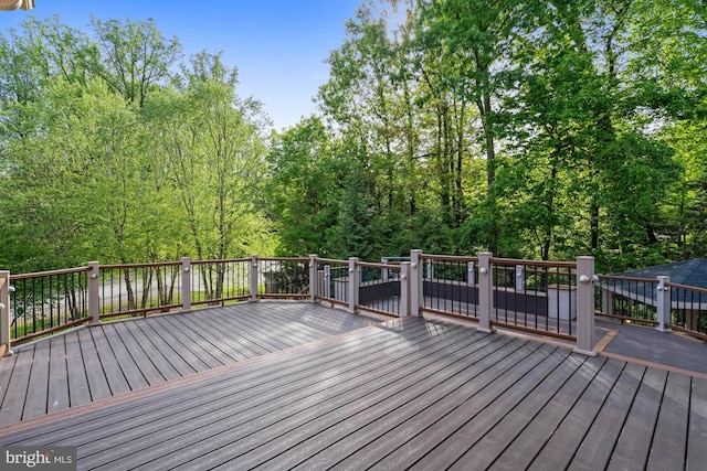 696 Miller Ave, Great Falls, VA 22066 - view of wooden deck