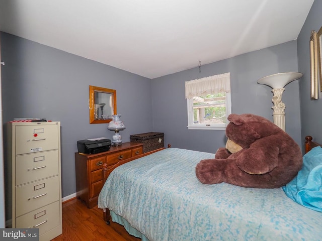 1235 Lorene Dr, Pasadena, MD 21122 - bedroom featuring wood finished floors and baseboards