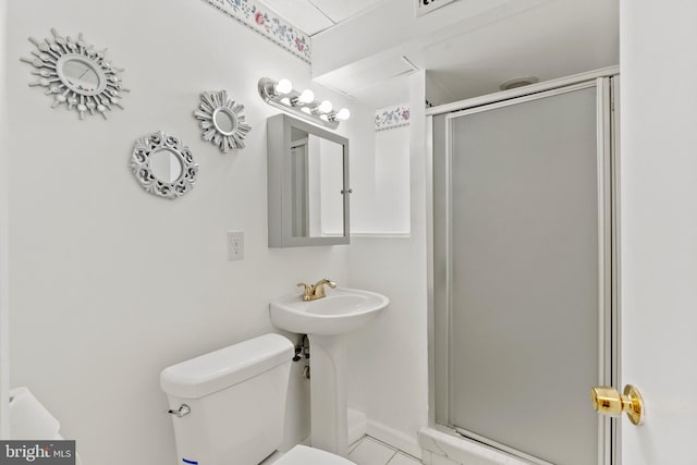 1263 Wilshire Dr, Herndon, VA 20170 - bathroom featuring a shower stall and toilet