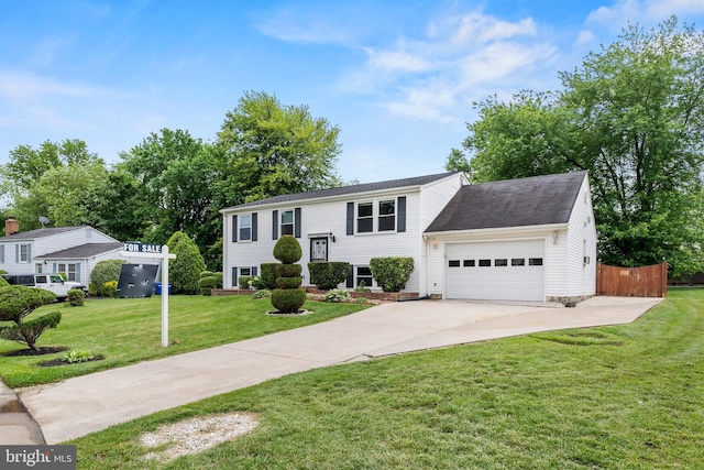 1263 Wilshire Dr, Herndon, VA 20170 - bi-level home featuring driveway and an attached garage