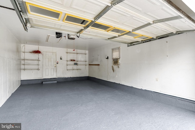 1263 Wilshire Dr, Herndon, VA 20170 - garage with a garage door opener and cooling unit