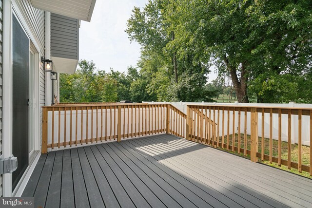 view of deck