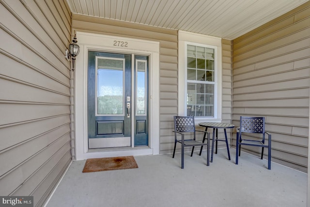 view of property entrance