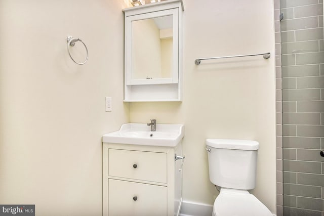 5308 5th NW, Washington, DC 20011 - bathroom featuring vanity and a shower