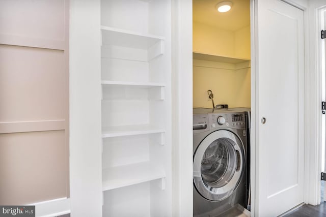 5308 5th NW, Washington, DC 20011 - washroom featuring washer / dryer