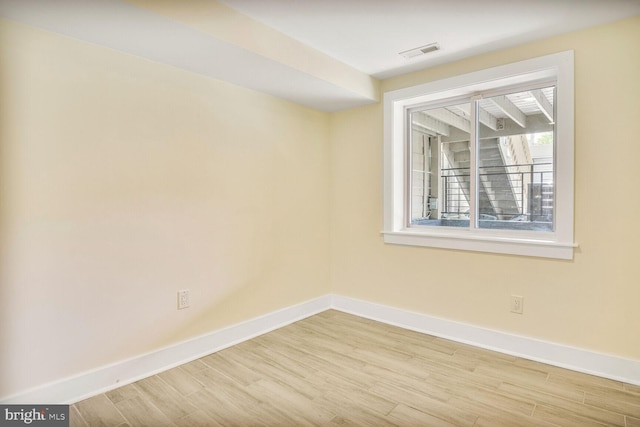 5308 5th NW, Washington, DC 20011 - unfurnished room with wood finished floors