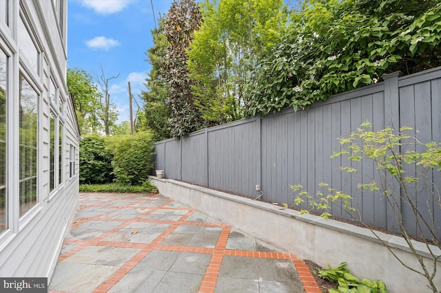 2720 35th Pl NW, Washington, DC 20007 - view of patio / terrace featuring a fenced backyard