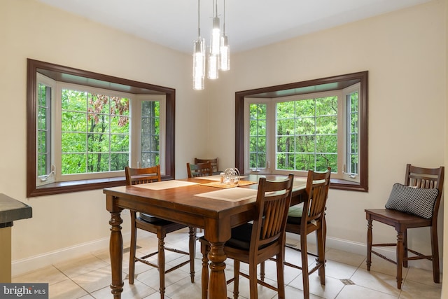 1982 Whyte Ln, Spring Grove, PA 17362 - dining room with healthy amount of natural light, baseboards, and light tile patterned floors