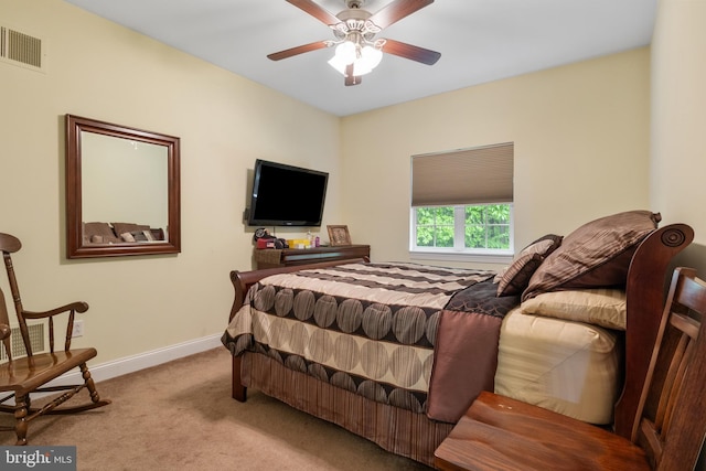 1982 Whyte Ln, Spring Grove, PA 17362 - carpeted bedroom with baseboards and ceiling fan