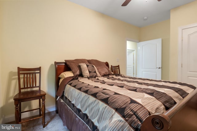 1982 Whyte Ln, Spring Grove, PA 17362 - carpeted bedroom with baseboards and ceiling fan