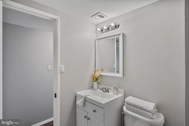 16 S Van Dorn St Unit 406, Alexandria, VA 22304 - half bath featuring vanity and toilet
