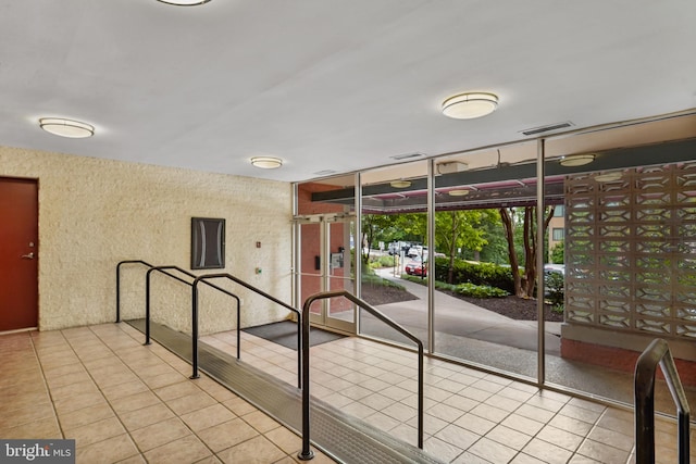 16 S Van Dorn St Unit 406, Alexandria, VA 22304 - community lobby with floor to ceiling windows