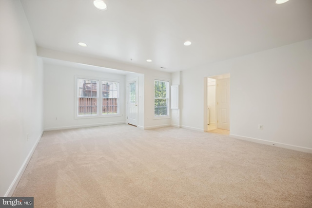 13901 Chatterly Pl, Germantown, MD 20874 - spare room with light colored carpet and recessed lighting