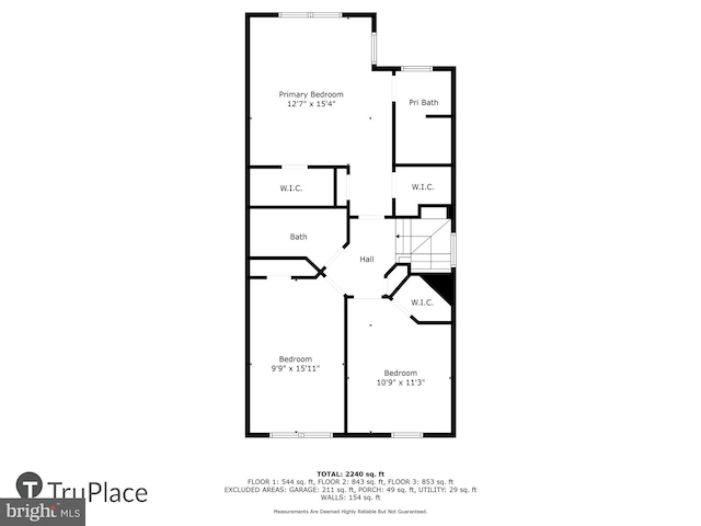 13901 Chatterly Pl, Germantown, MD 20874 - view of room layout