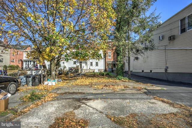 view of side of property with a residential view