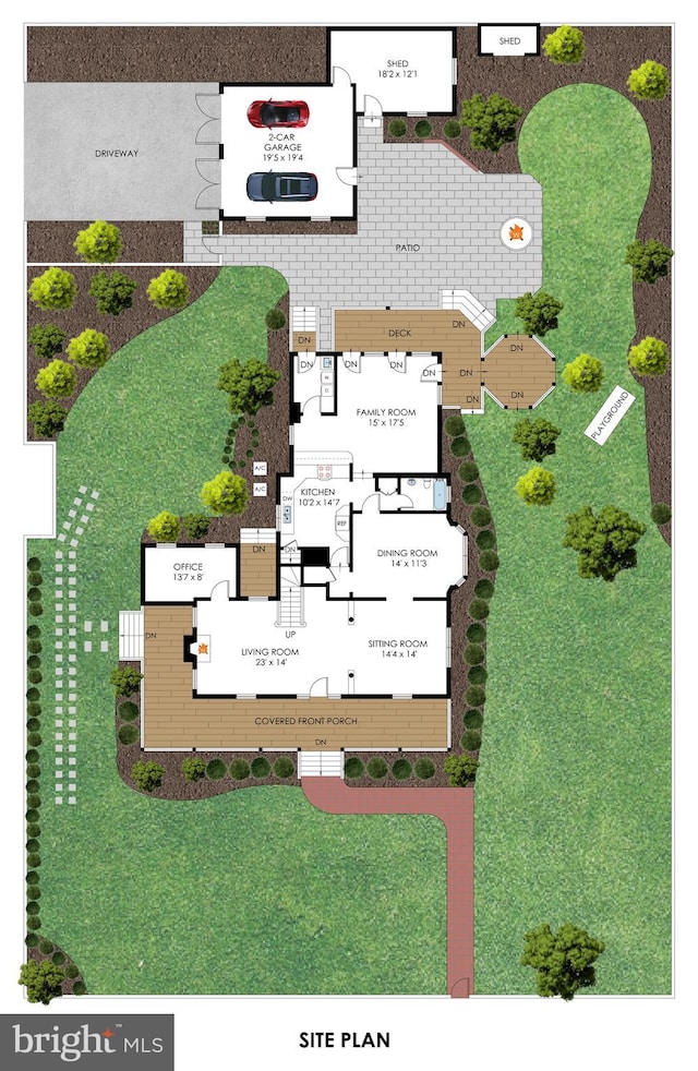 view of layout
