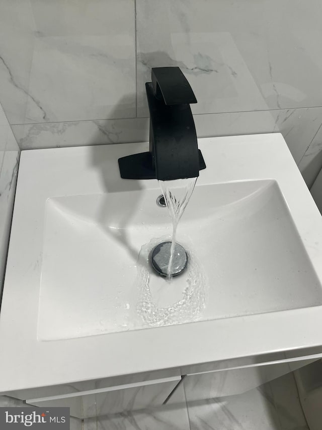 room details with a sink