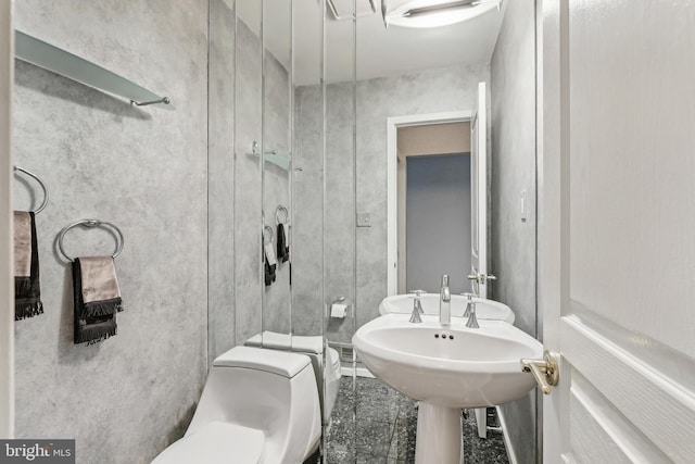 bathroom with toilet