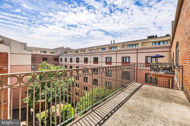 1000 Fell St Unit 633, Baltimore, MD 21231 - view of balcony