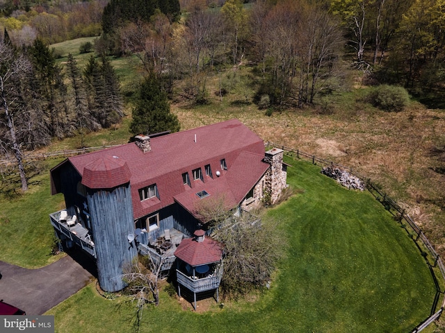 drone / aerial view