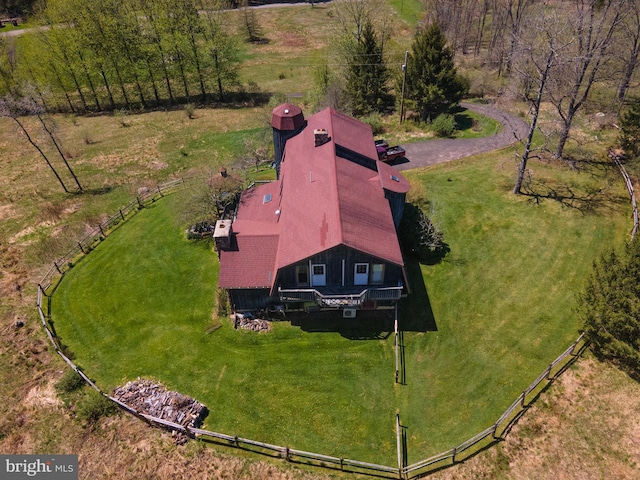 aerial view
